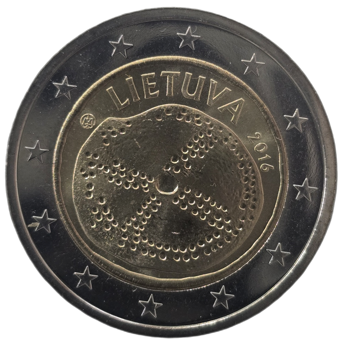 2 euros conmemorativa Cultura Báltica